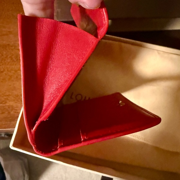 Louis Vuitton vernis ludlow red vintage wallet - Picture 5 of 8